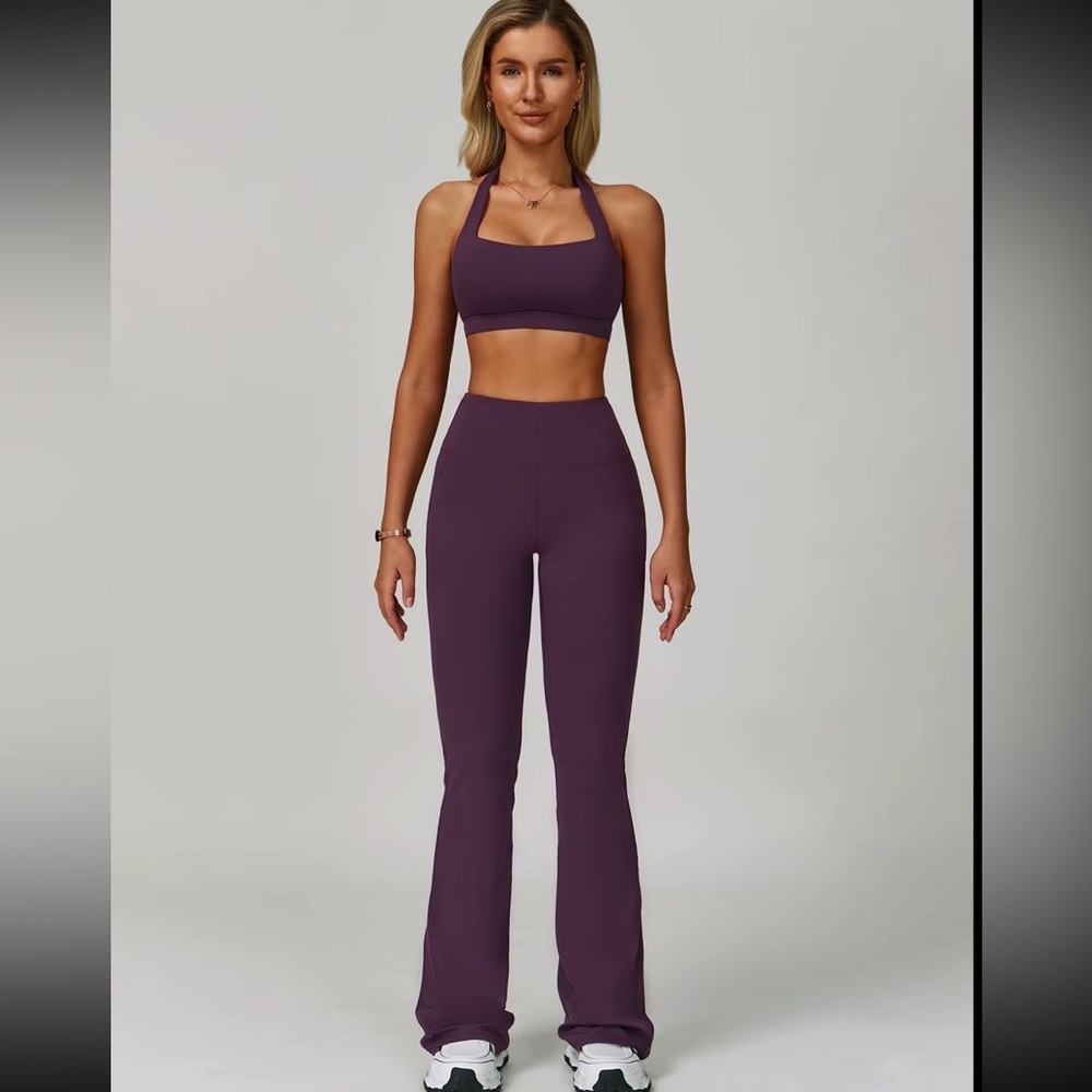 Women's Purple Two Piece Set